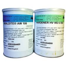 Клей эпоксидный ARALDITE AW 106/отвердитель HV 953 (1 кг/0,8 кг)